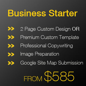 Affordable Web Design Package - Small Business Starter